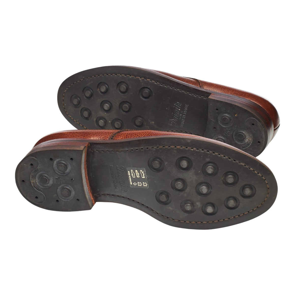 Women's 'Yarmouth' Tan Brown Leather Derby UK 4.5 C