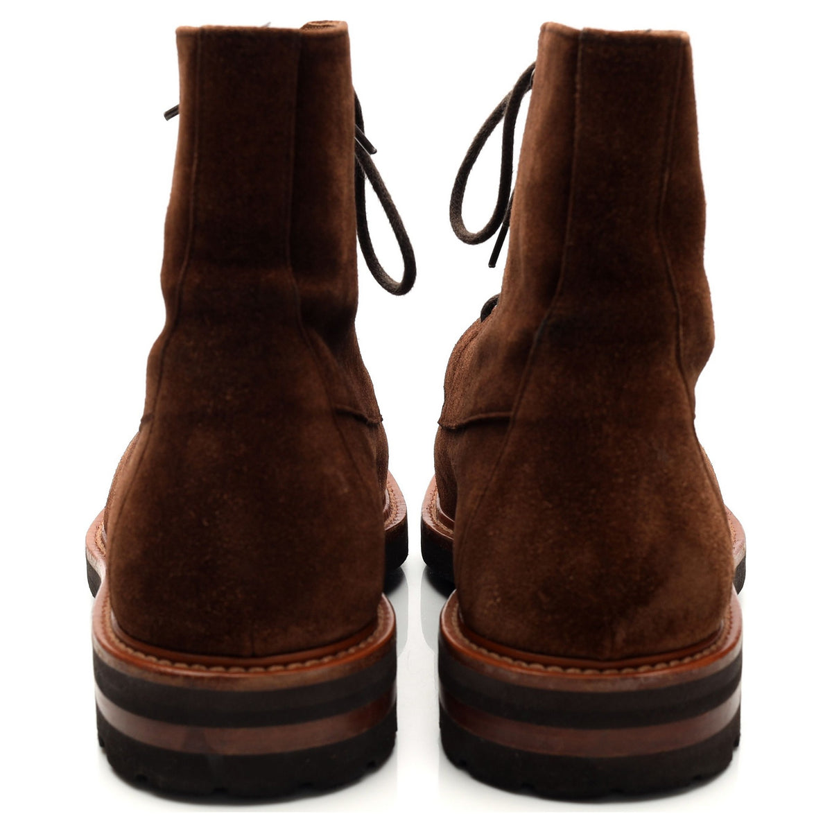 Brown Suede Boots UK 8 EU 42