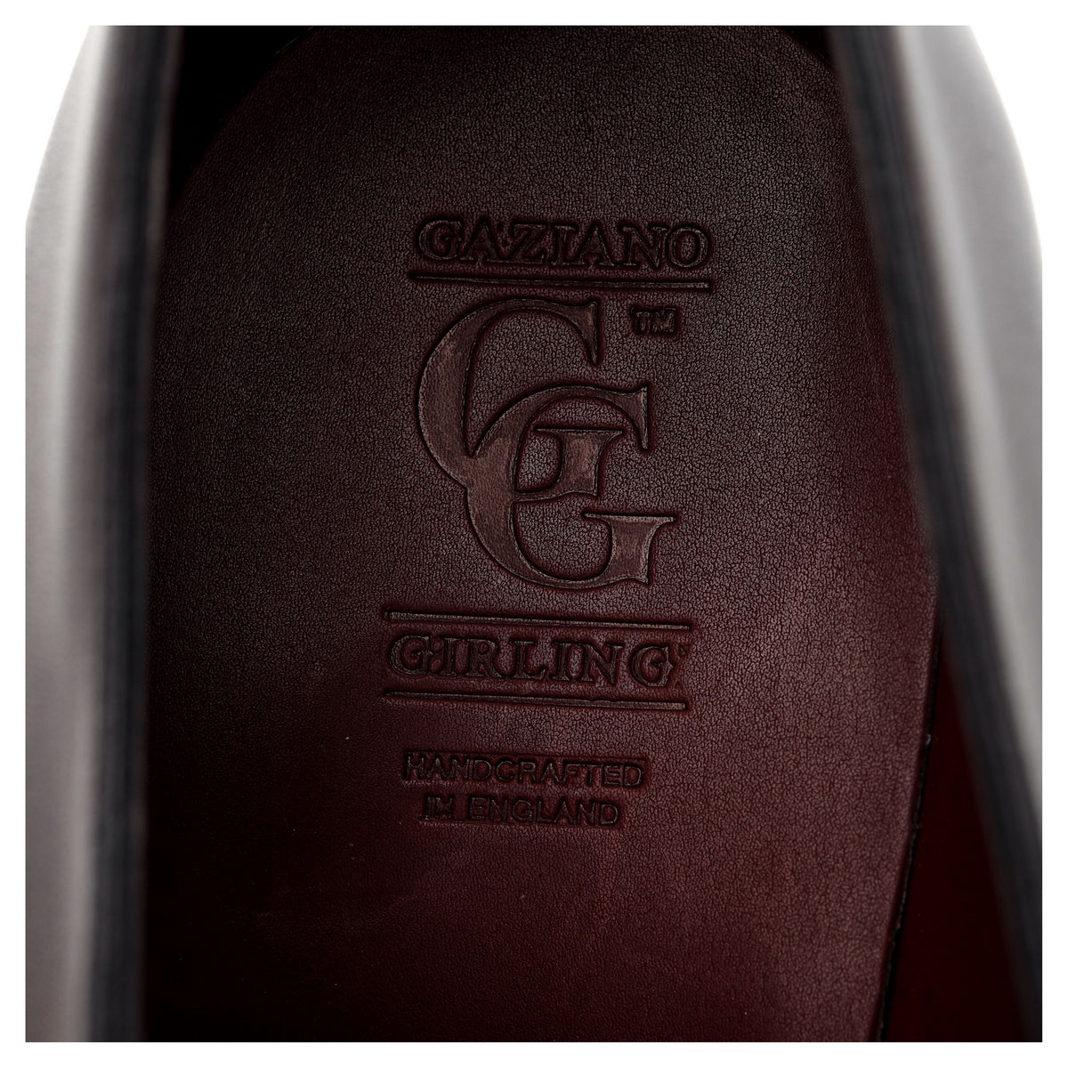 &#39;Fairmont&#39; Burgundy Leather Derby UK 8.5 F
