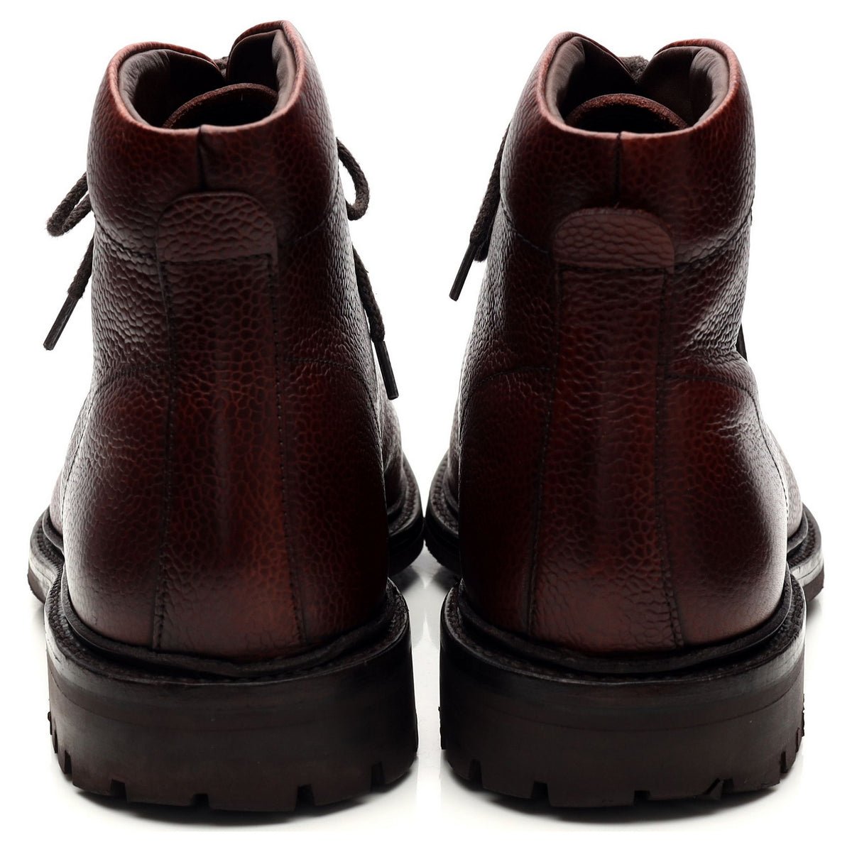 1880 &#39;Hiker&#39; Oxblood Grain Leather Boots UK 9 F