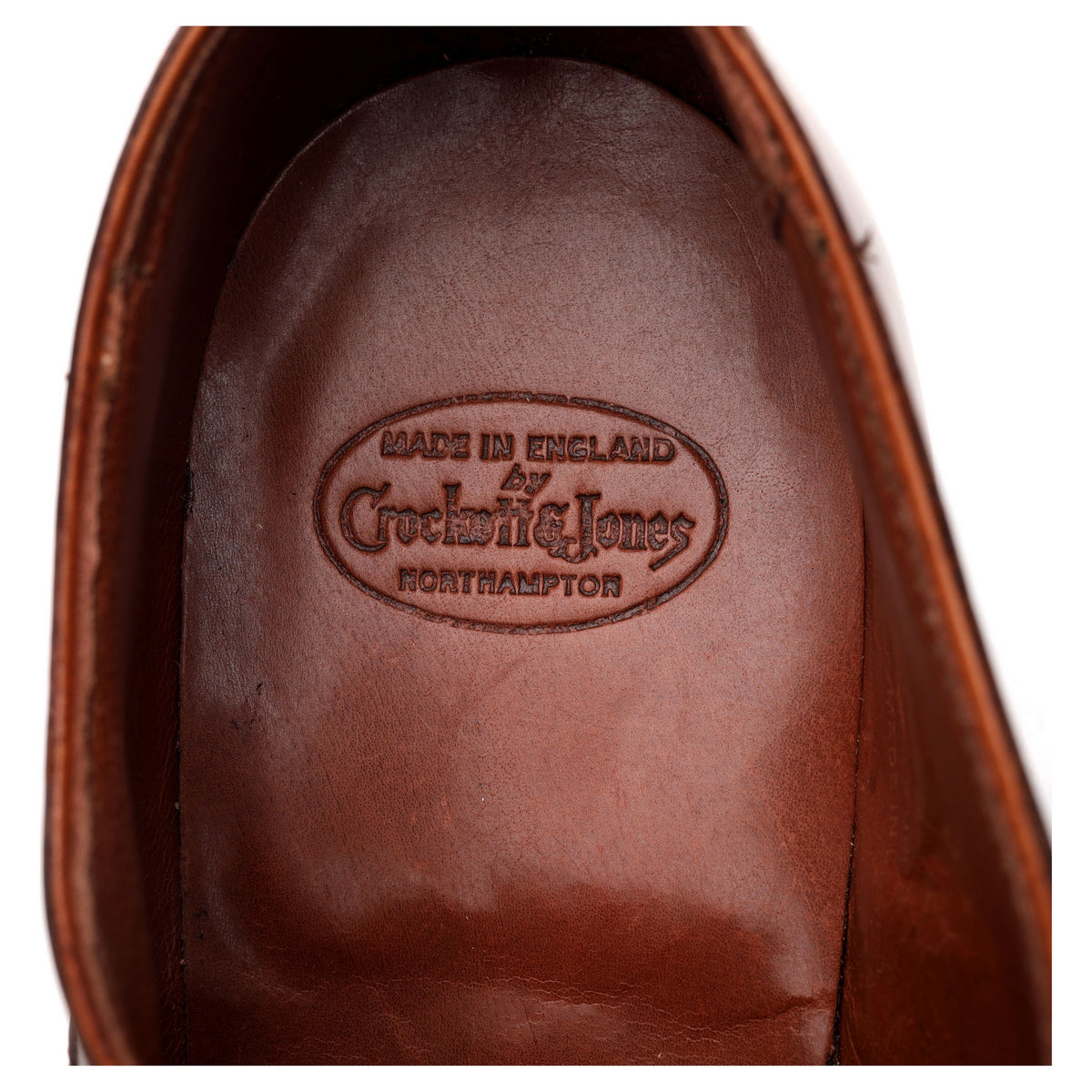 &#39;Rosemoor&#39; Tan Brown Leather Oxford UK 8.5 E