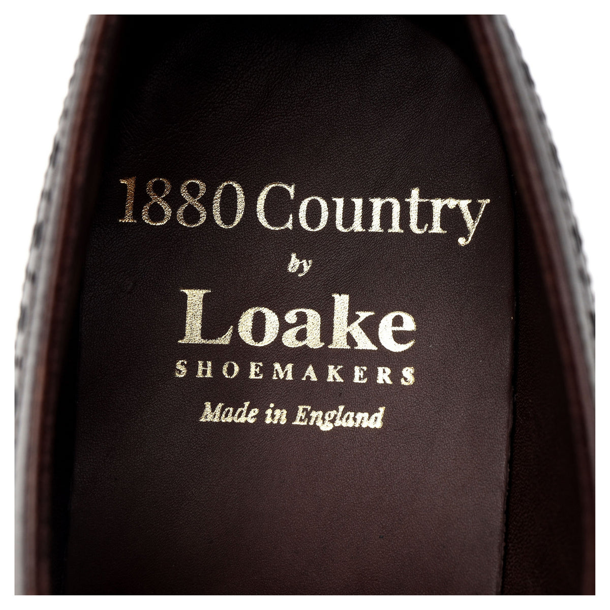 1880 &#39;Edward&#39; Dark Brown Leather Oxford Brogues UK 8.5 G