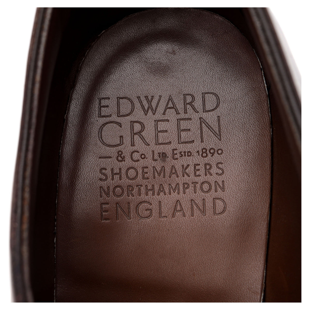 &#39;Chelsea&#39; Dark Brown Leather Oxford UK 8.5 E