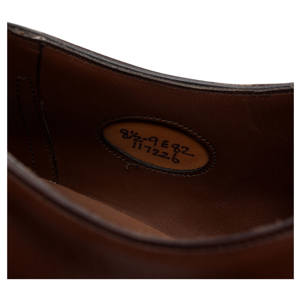 &#39;Chelsea&#39; Dark Brown Leather Oxford UK 8.5 E
