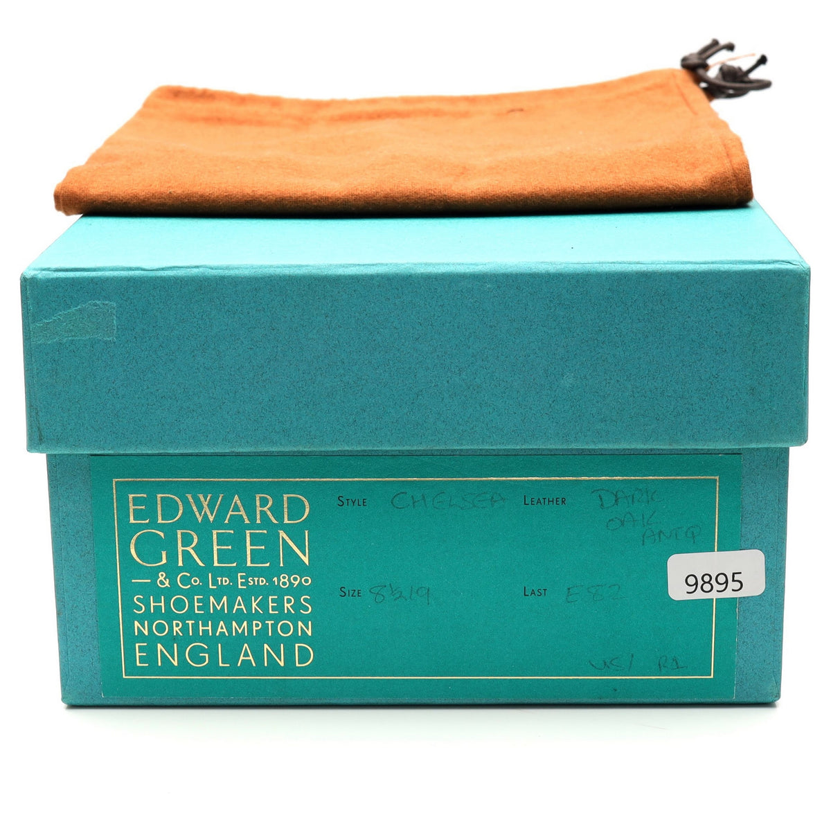 &#39;Chelsea&#39; Dark Brown Leather Oxford UK 8.5 E