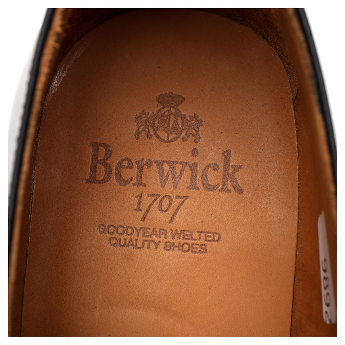 &#39;4490&#39; Black Leather Oxford UK 10