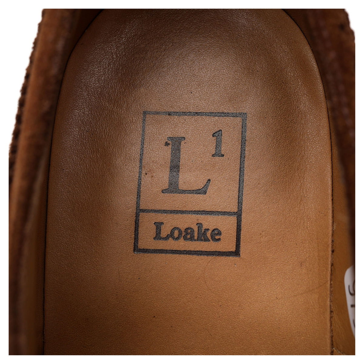 &#39;202DS&#39; Snuff Brown Suede Oxford Brogues UK 8 G