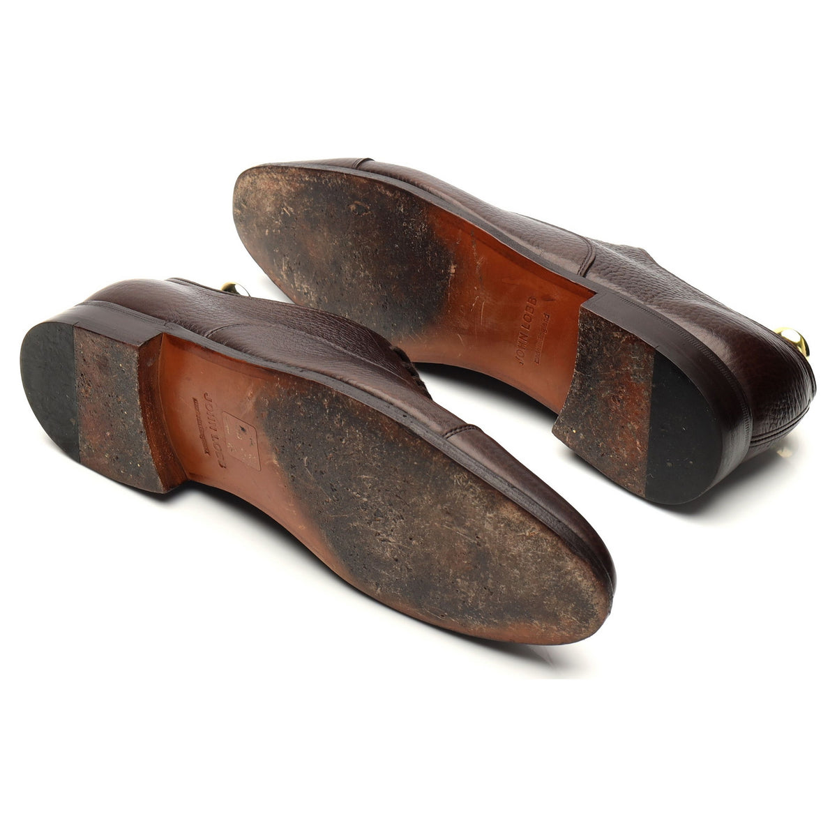 &#39;City II&#39; Dark Brown Grain Leather Oxford UK 8 E
