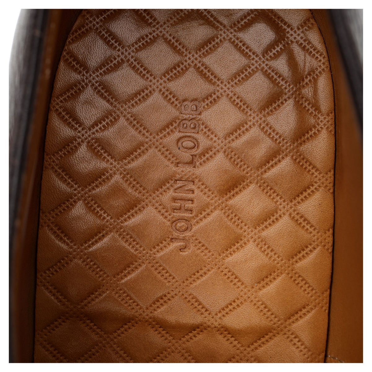 &#39;City II&#39; Dark Brown Grain Leather Oxford UK 8 E
