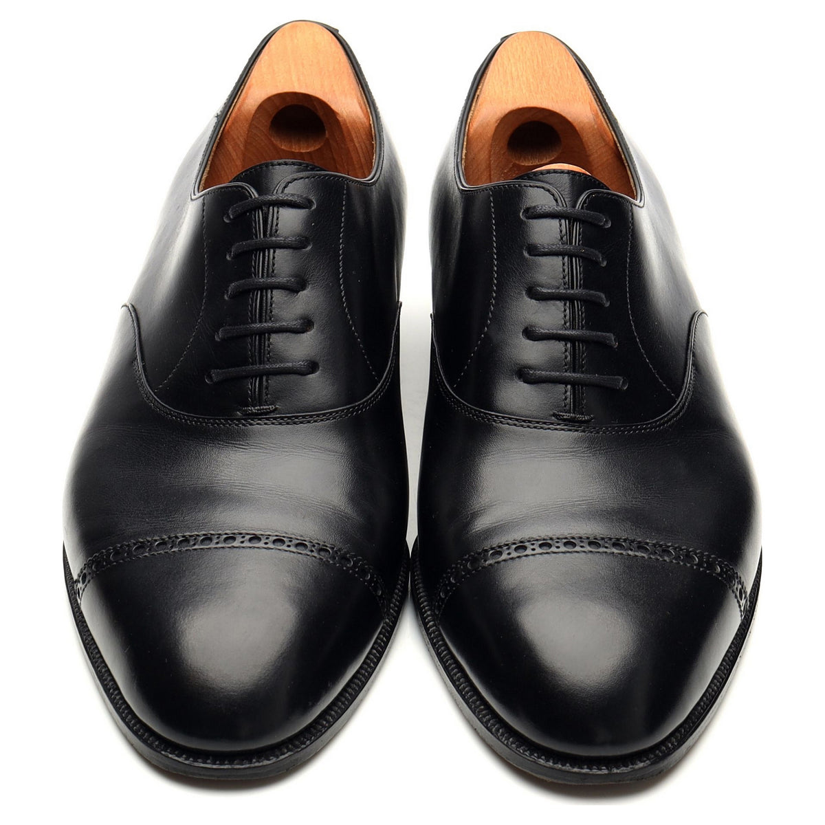 Bespoke Black Leather Oxford UK 9.5 / UK 10