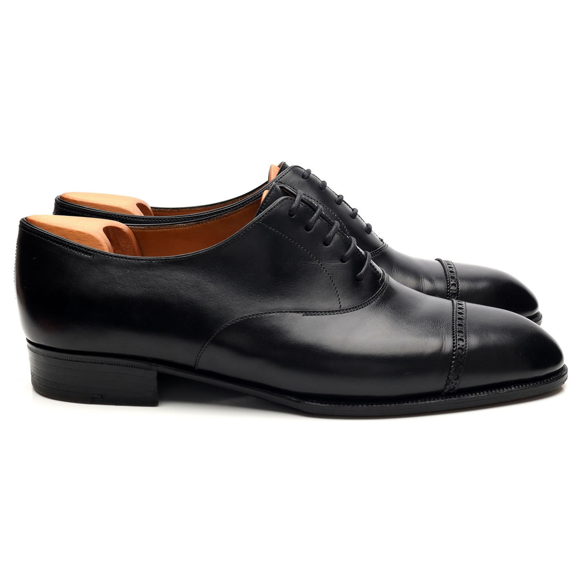 Bespoke Black Leather Oxford UK 9.5 / UK 10