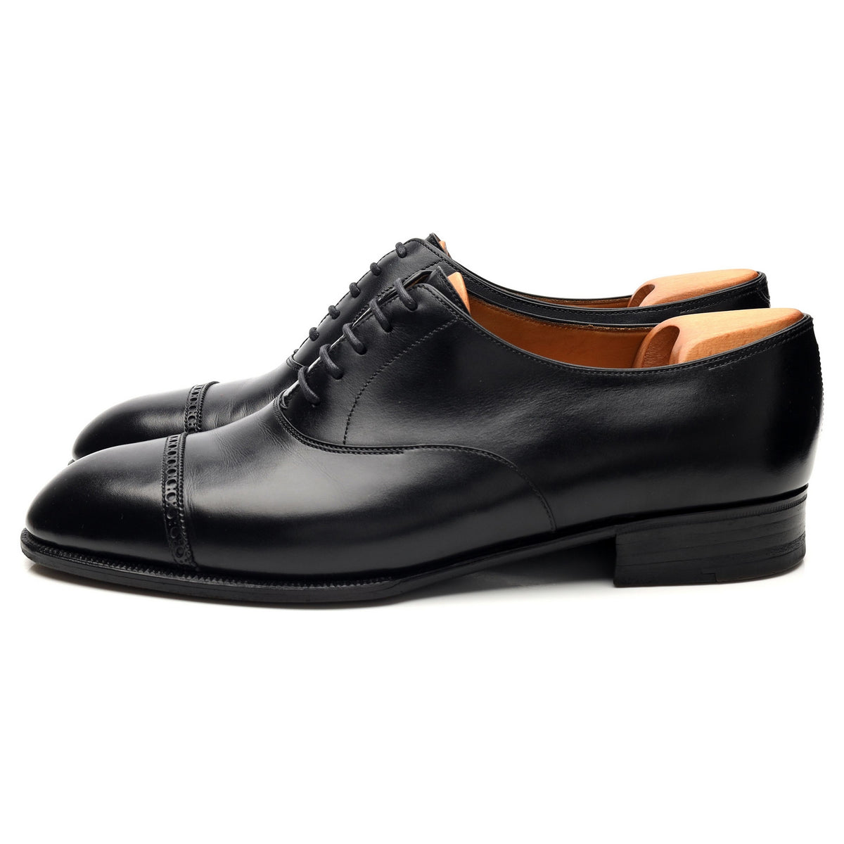 Bespoke Black Leather Oxford UK 9.5 / UK 10