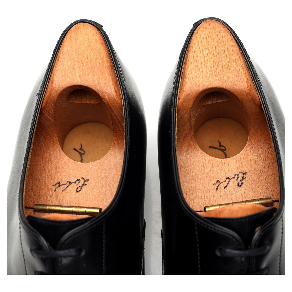 Bespoke Black Leather Oxford UK 9.5 / UK 10