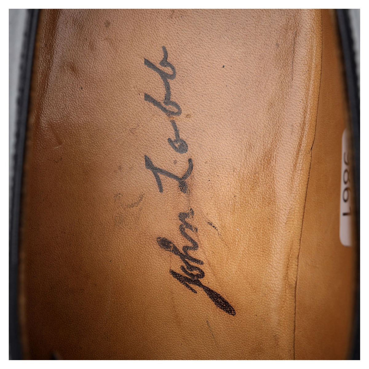 Bespoke Black Leather Oxford UK 9.5 / UK 10