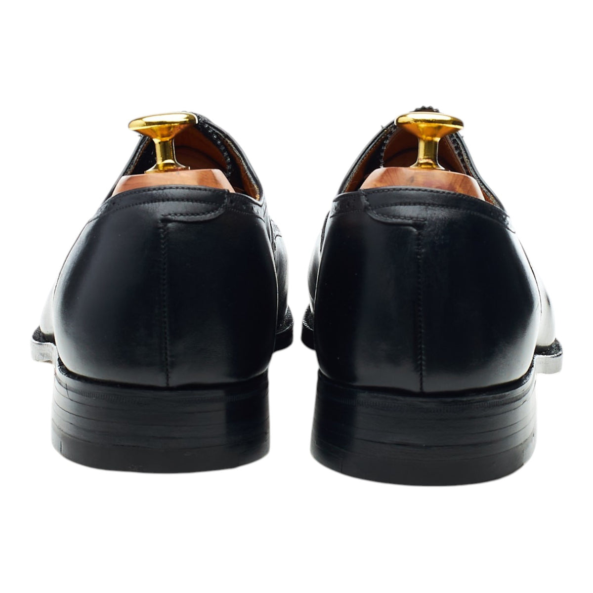 'Aldgate 2' Black Leather Oxford Brogues UK 8.5 E
