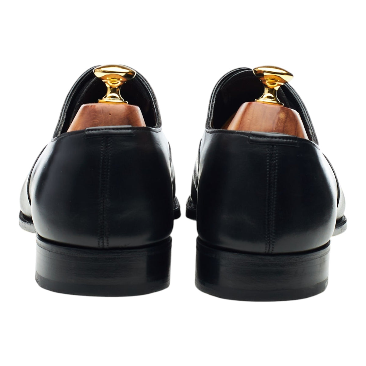 'Chelsea' Black Leather Oxford UK 10 F