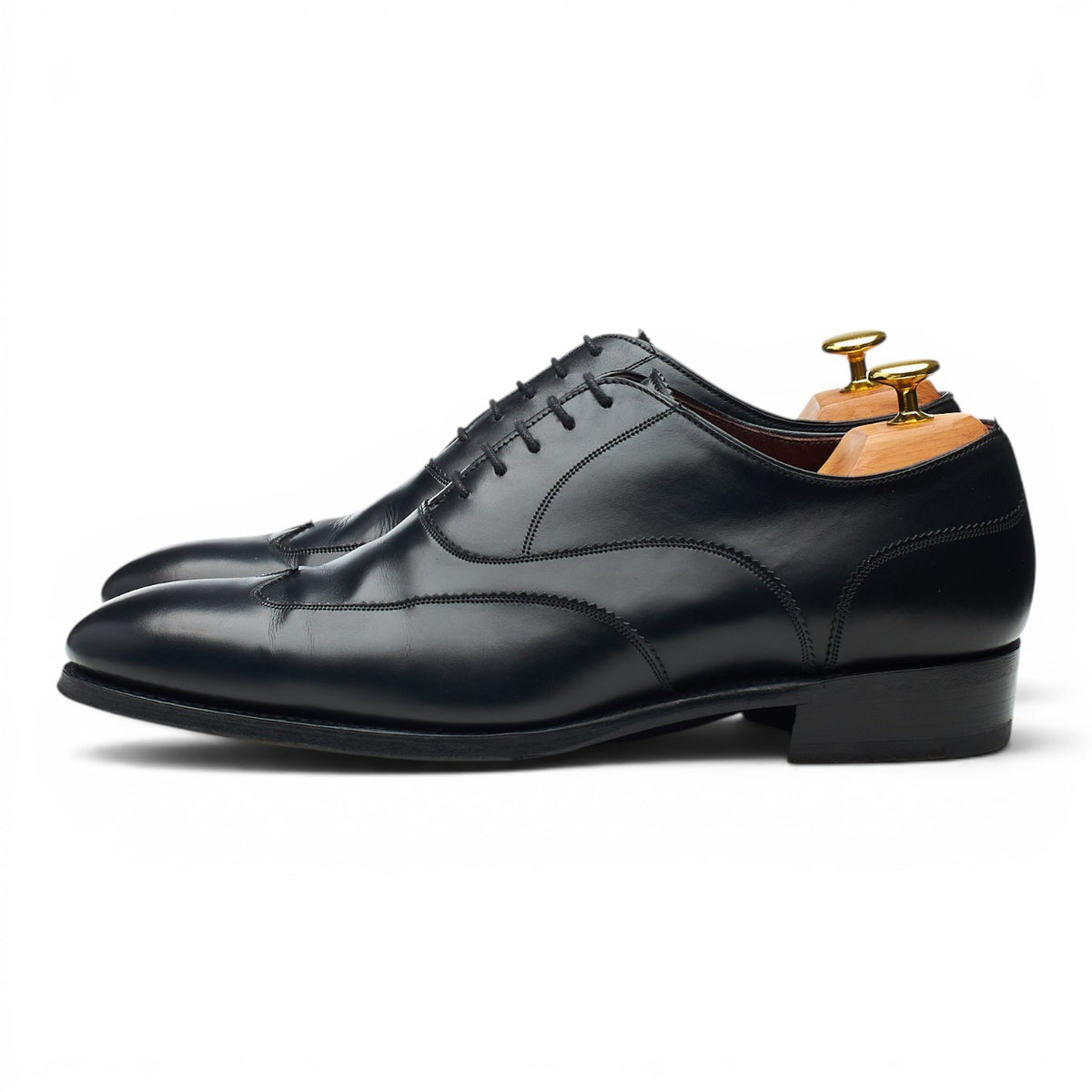 Imperial 'Balmoral' Black Leather Oxford UK 8.5 F
