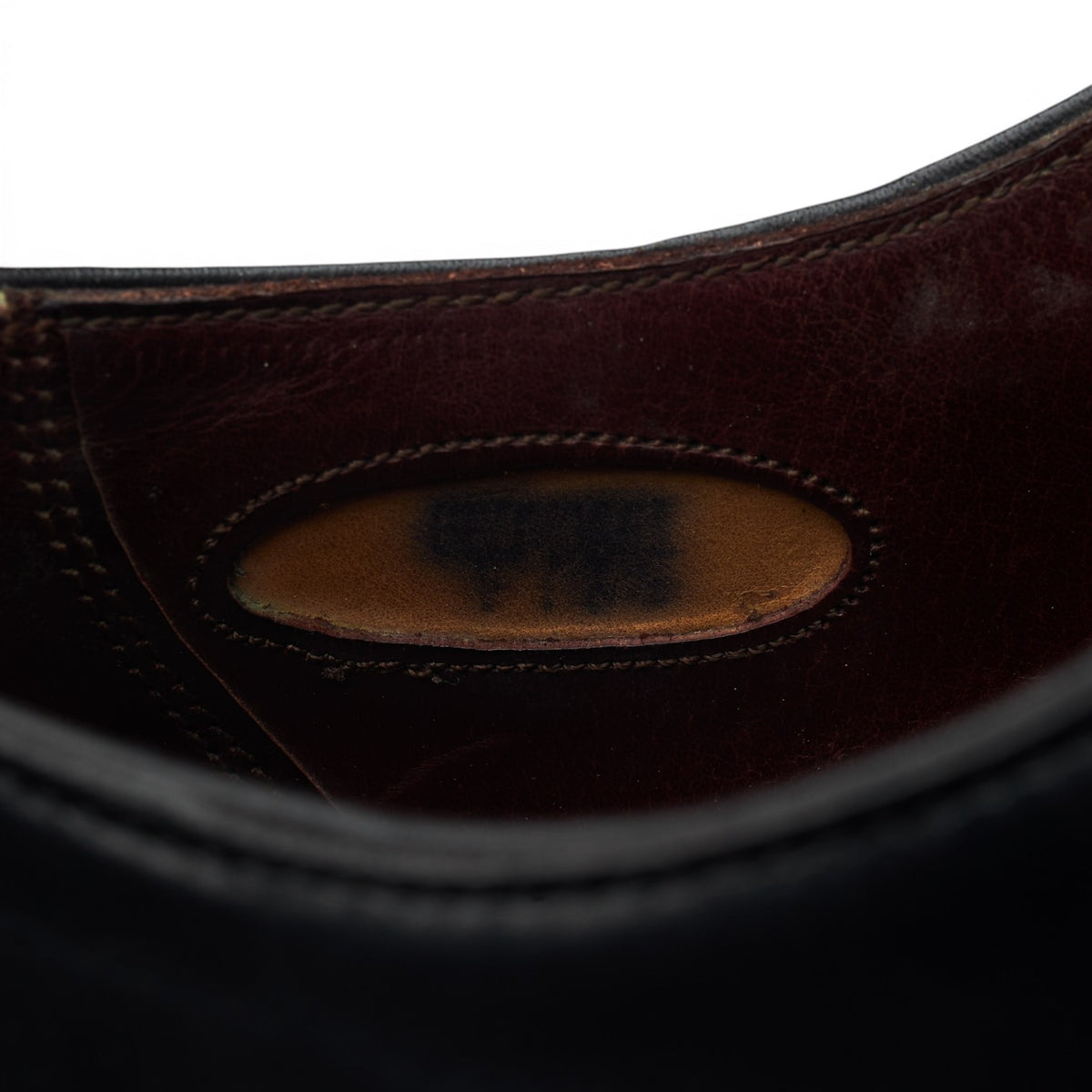 Imperial 'Balmoral' Black Leather Oxford UK 8.5 F