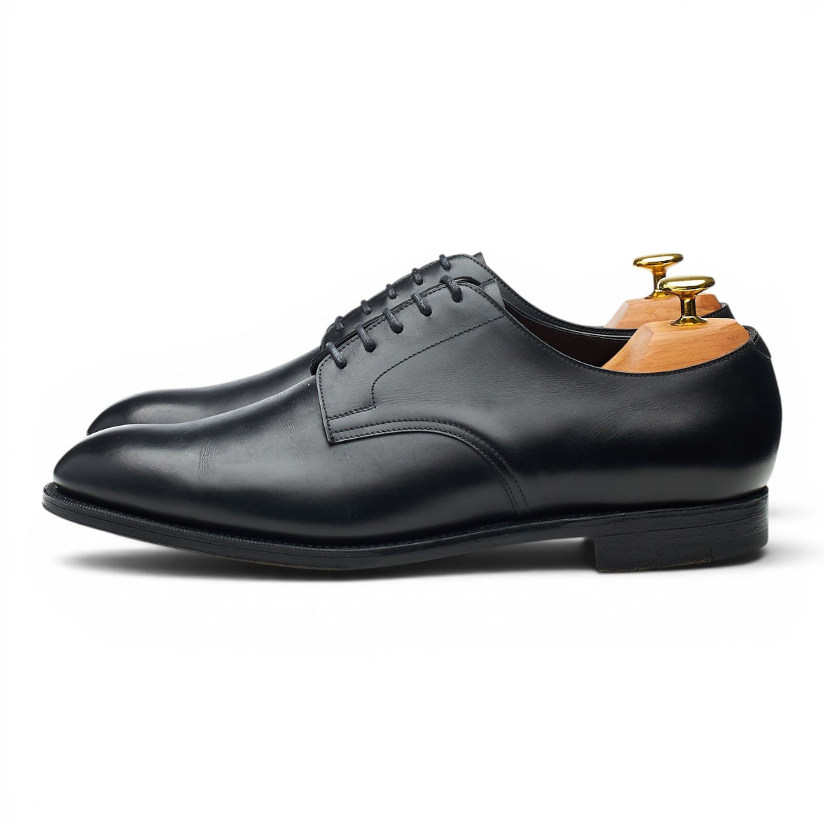'Windermere' Black Leather Derby UK 8 E