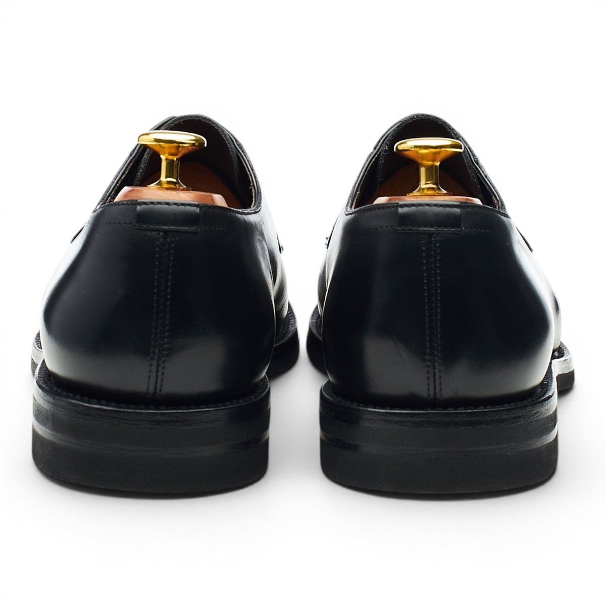Black Leather Derby UK 8 EU 42