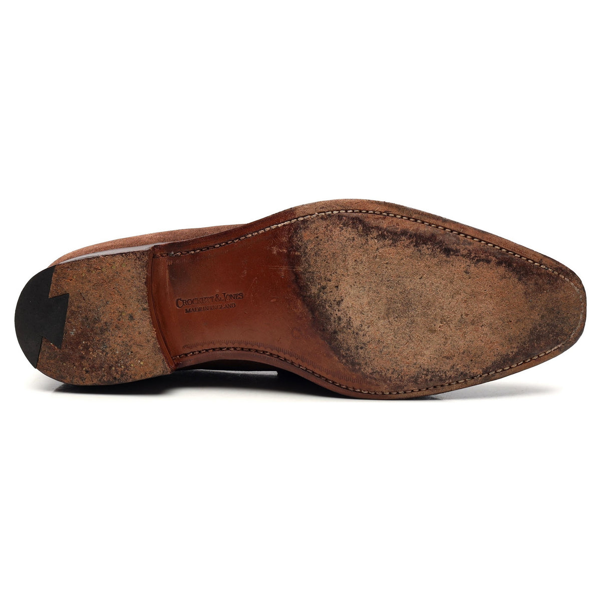 &#39;Merton&#39; Brown Suede Loafers UK 7.5 E