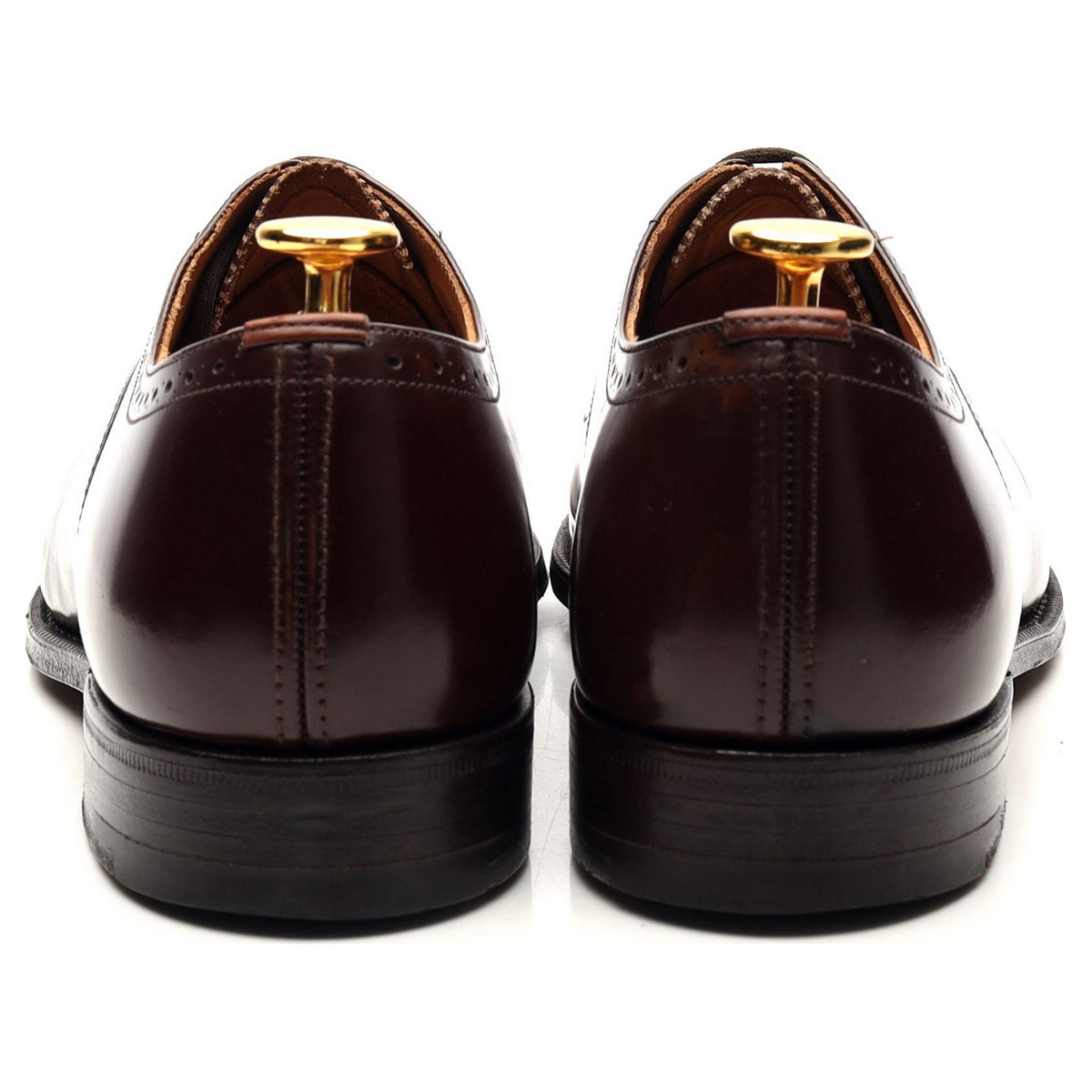 &#39;Legate&#39; Dark Brown Leather Oxford UK 6 F