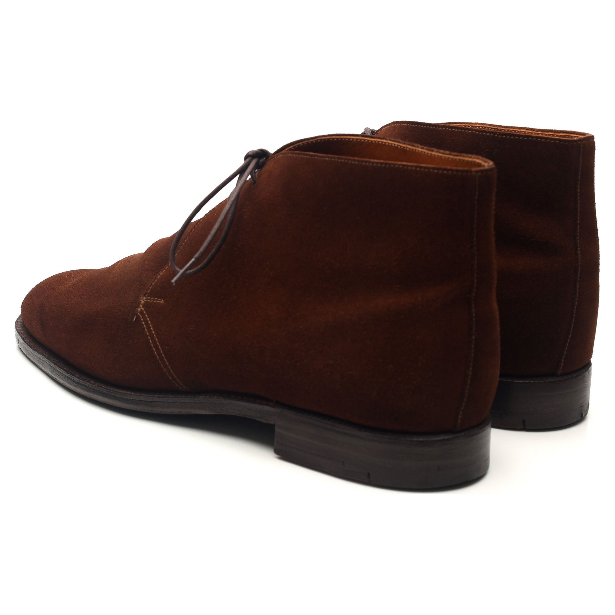 Crockett & Jones Chertsey Chukka Boots Mens Size EU 7.5‎ E US 8.5 Brown Suede Chertsey main image 4
