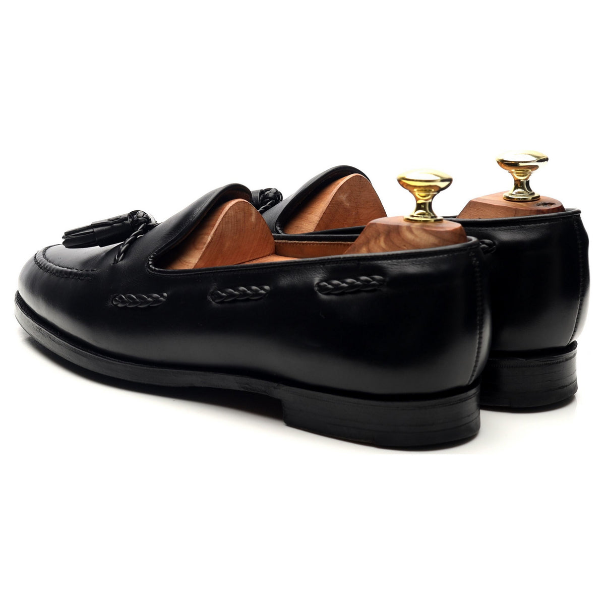 &#39;Langham&#39; Back Leather Tassel Loafers UK 7 EX