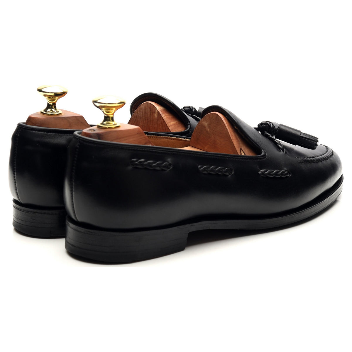 &#39;Langham&#39; Back Leather Tassel Loafers UK 7 EX