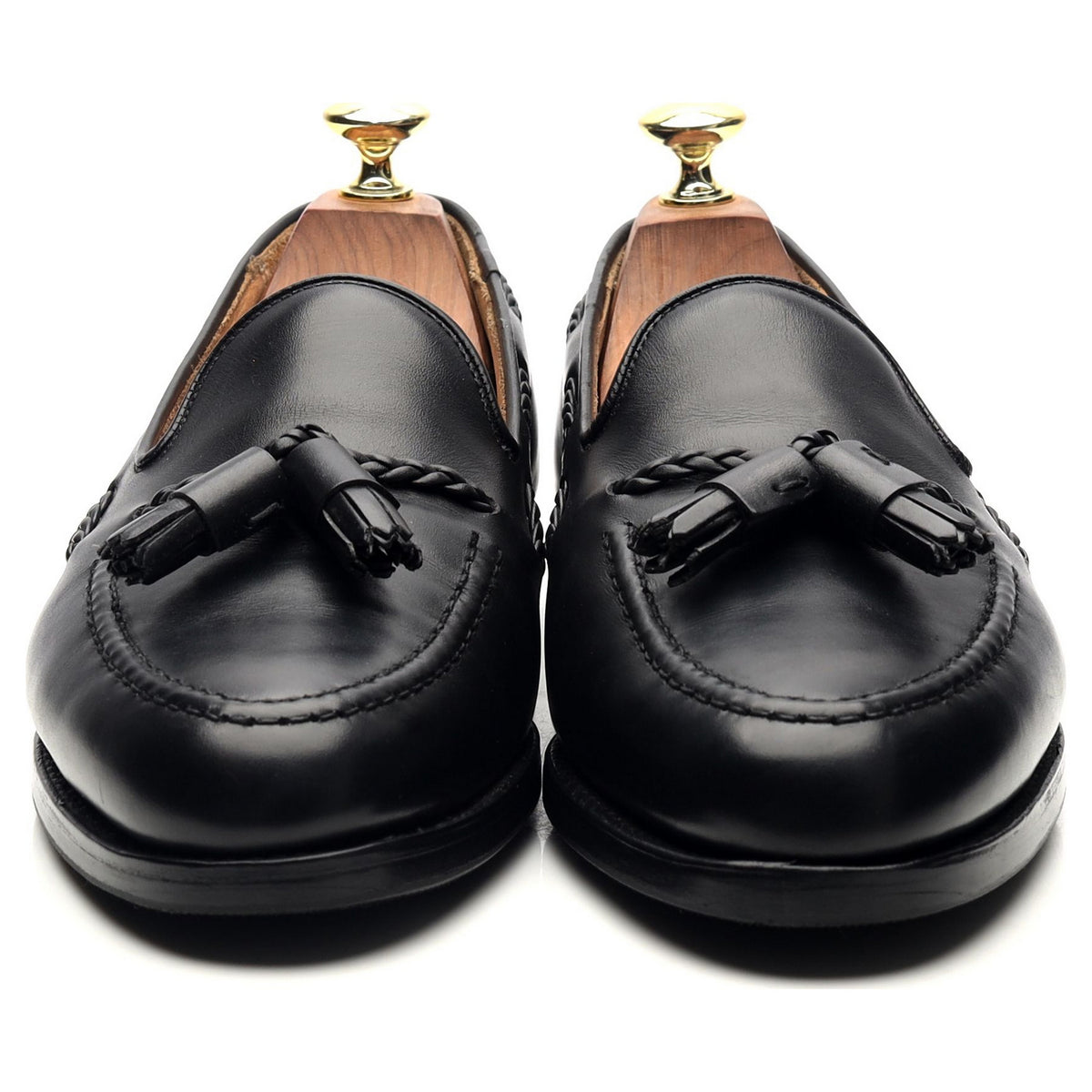 &#39;Langham&#39; Back Leather Tassel Loafers UK 7 EX