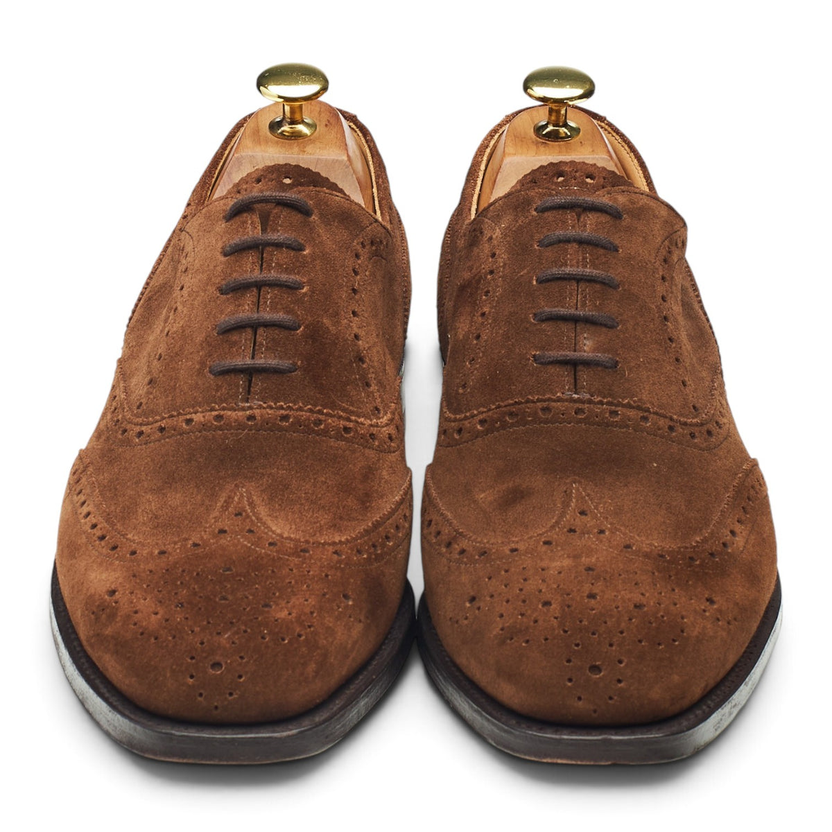 Snuff Brown Leather Oxford Brogues UK 8 G