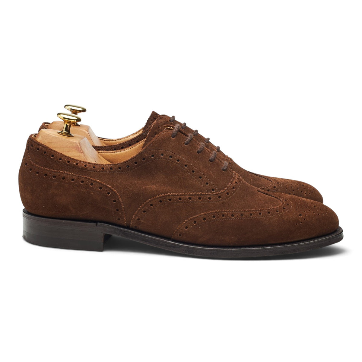 Snuff Brown Leather Oxford Brogues UK 8 G