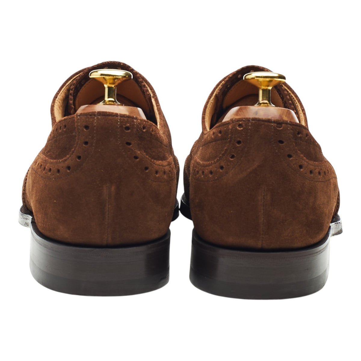 Snuff Brown Leather Oxford Brogues UK 8 G