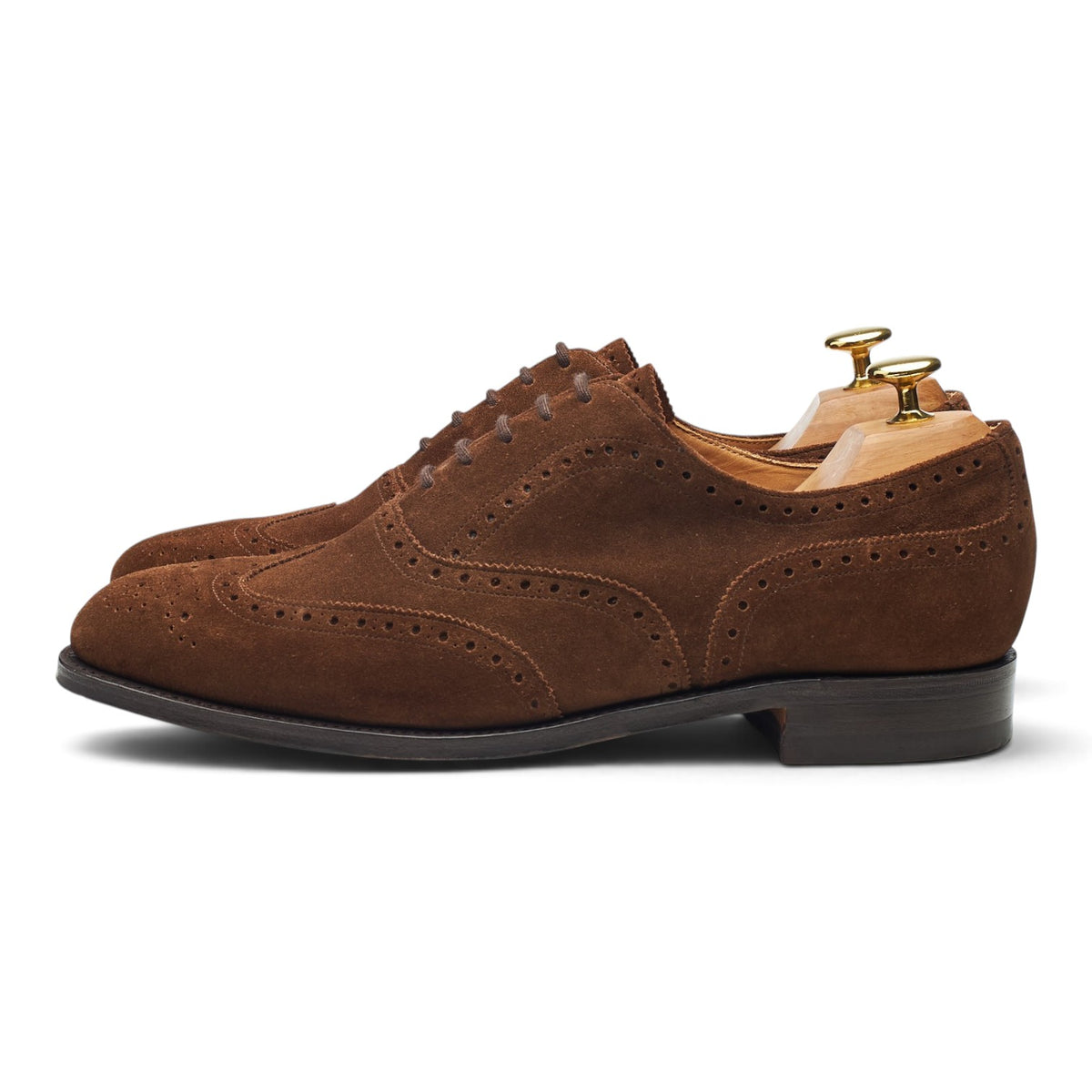 Snuff Brown Leather Oxford Brogues UK 8 G