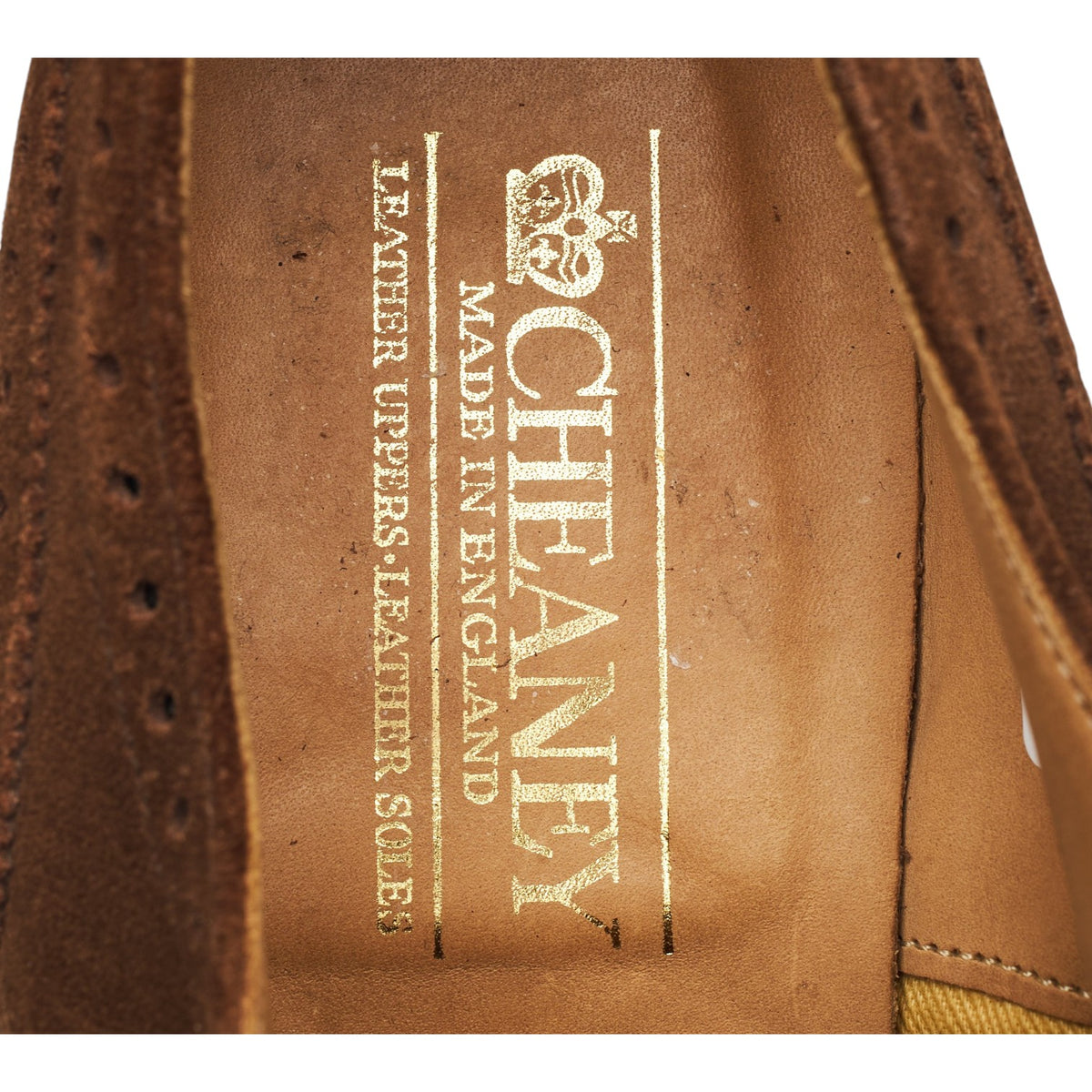 Snuff Brown Leather Oxford Brogues UK 8 G