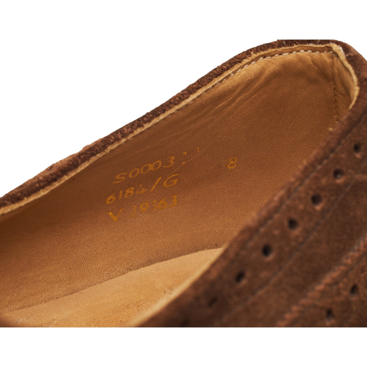 Snuff Brown Leather Oxford Brogues UK 8 G