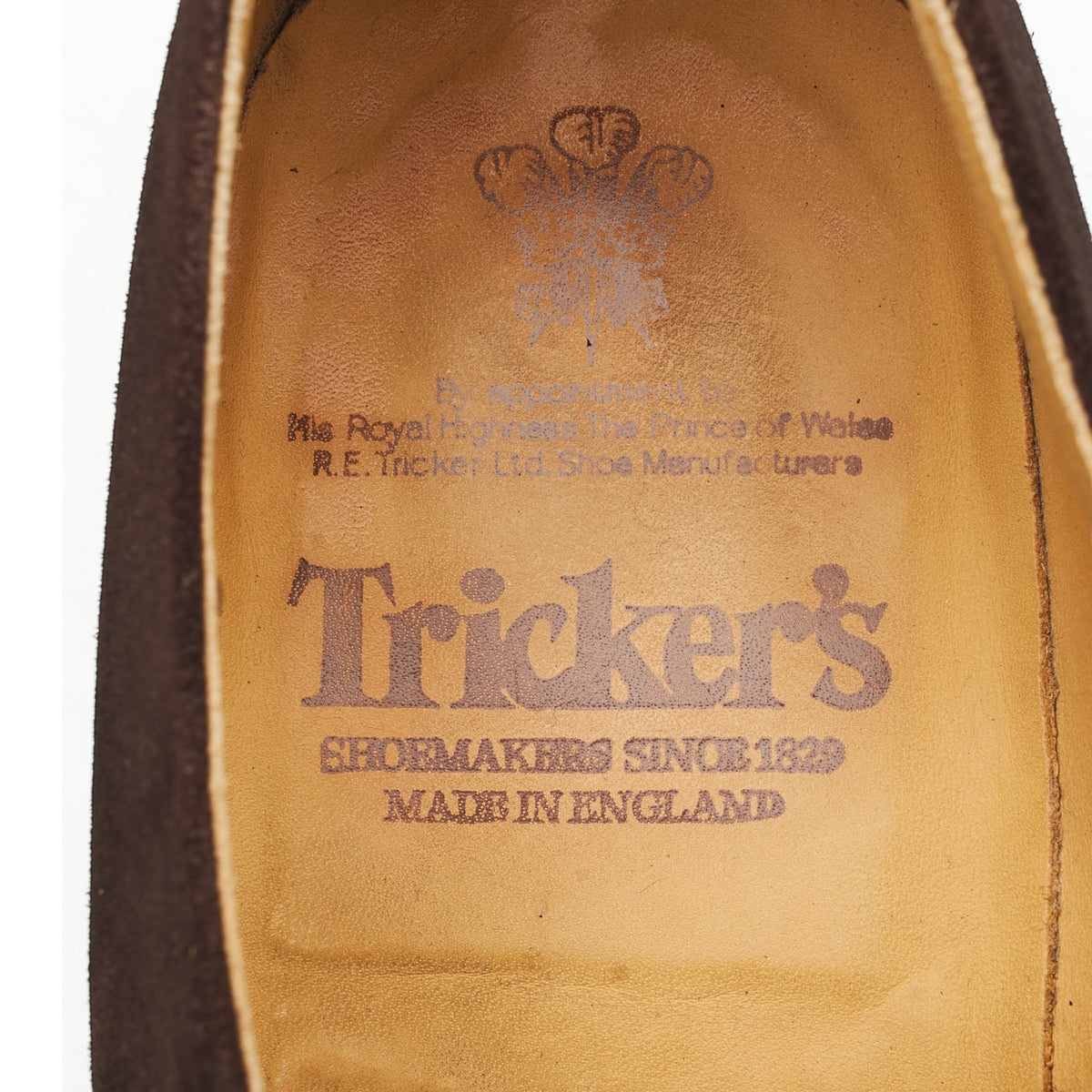 'Lewiston' Dark Brown Suede Monk Strap UK 10