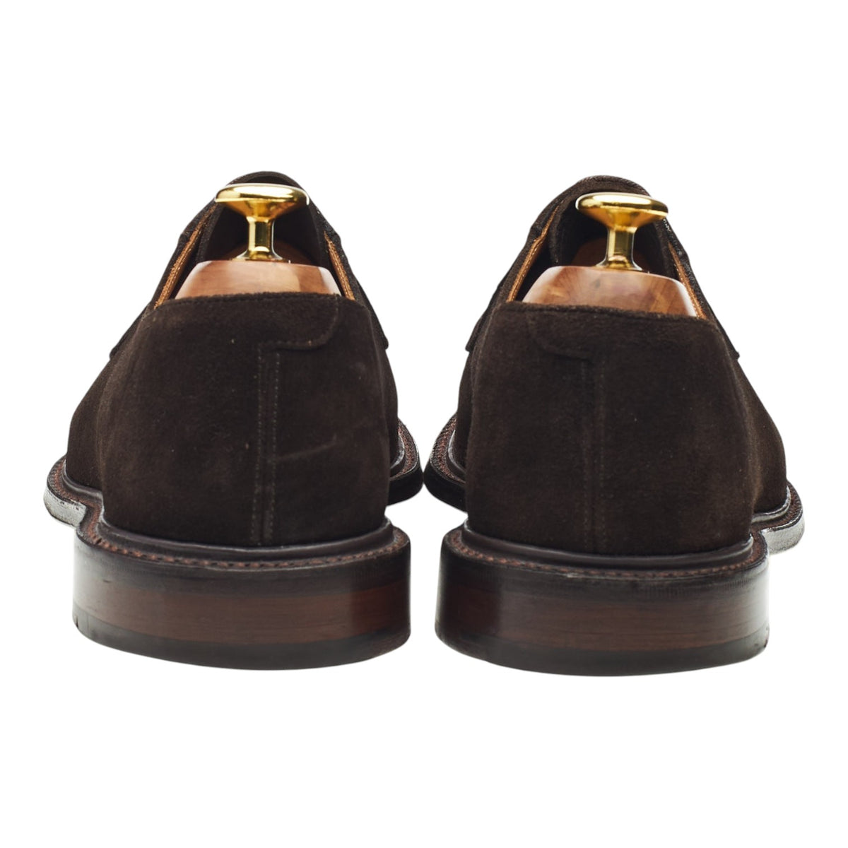'Wye II' Dark Brown Suede Derby UK 7 G