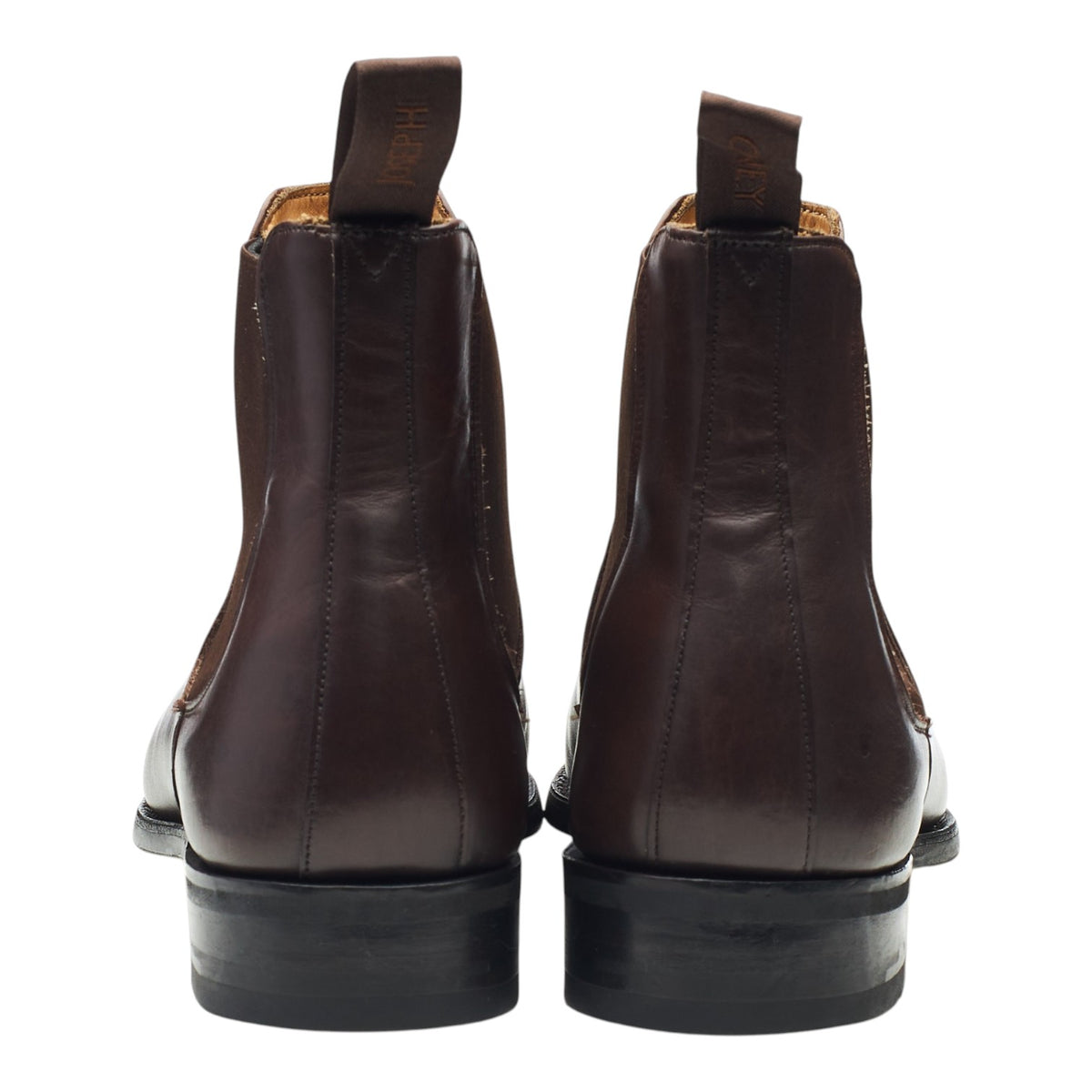 'Godfrey' Dark Brown Leather Chelsea Boots UK 7 F