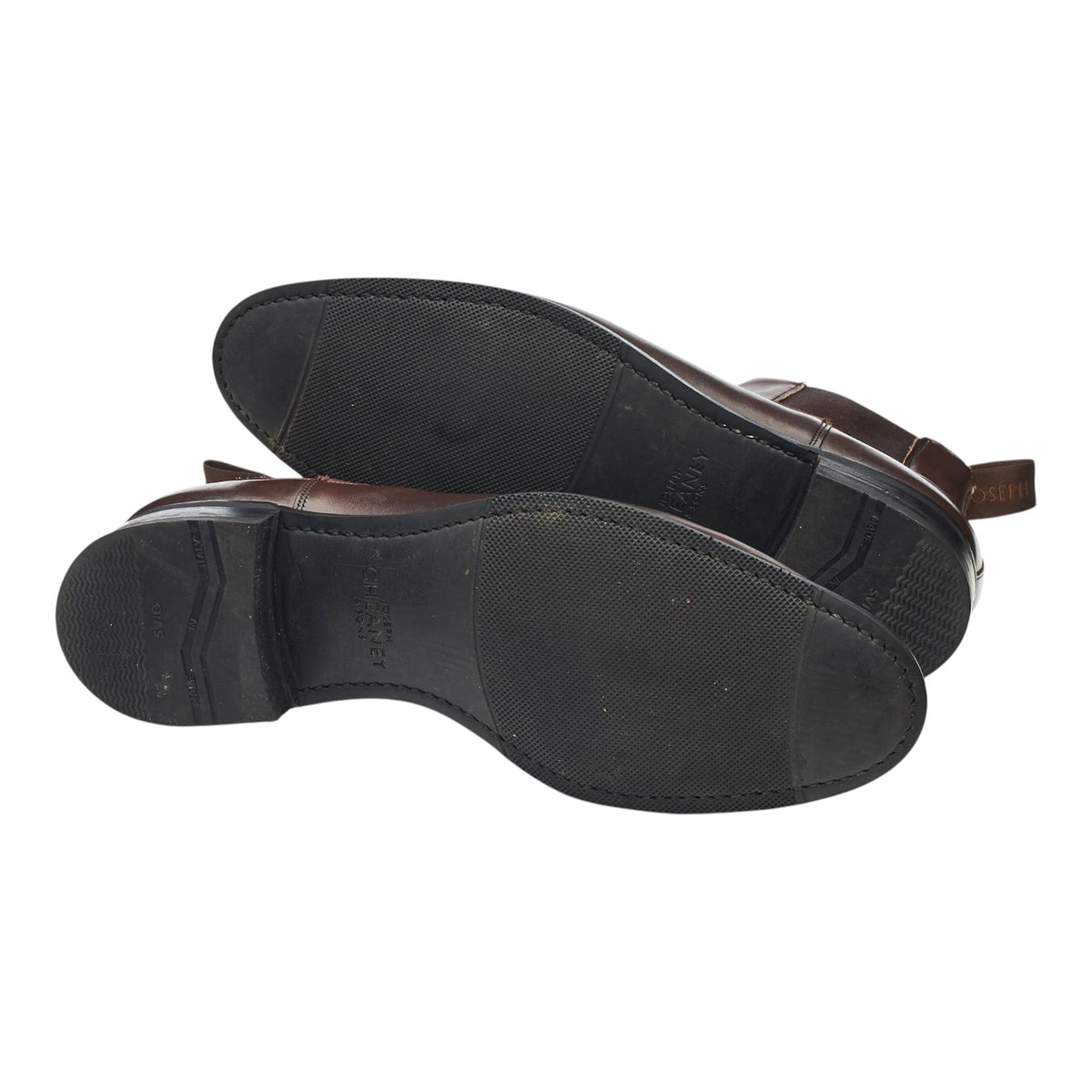 'Godfrey' Dark Brown Leather Chelsea Boots UK 7 F