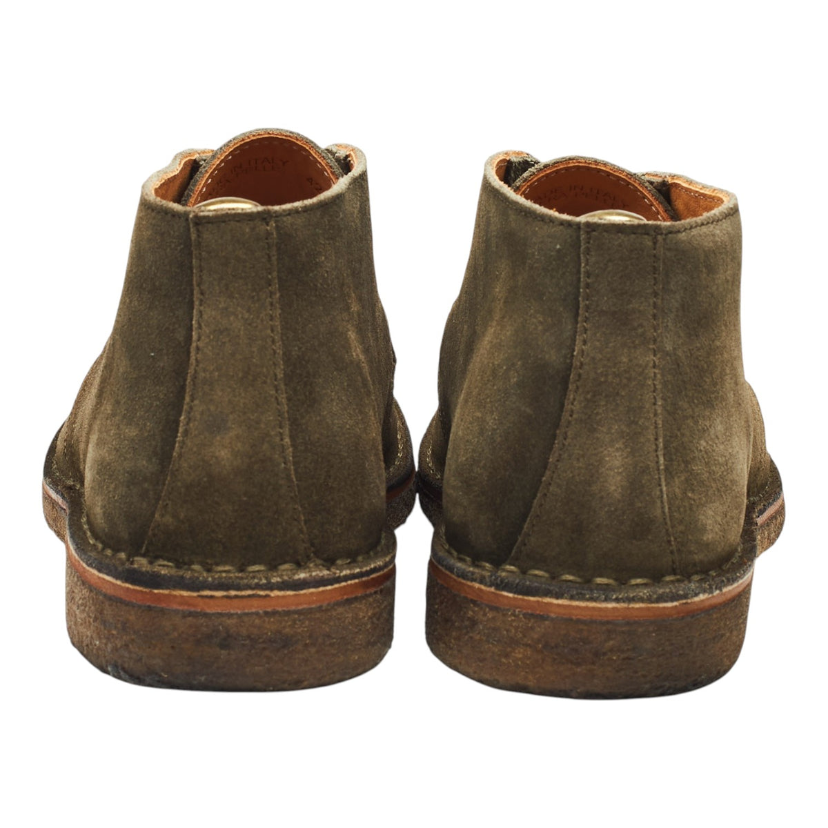 'Greenflex' Green Suede Chukka Boots UK 8 EU 42