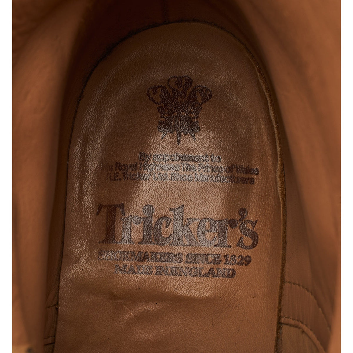 'Stow' Brown Kudu Leather Brogues Boots UK 8