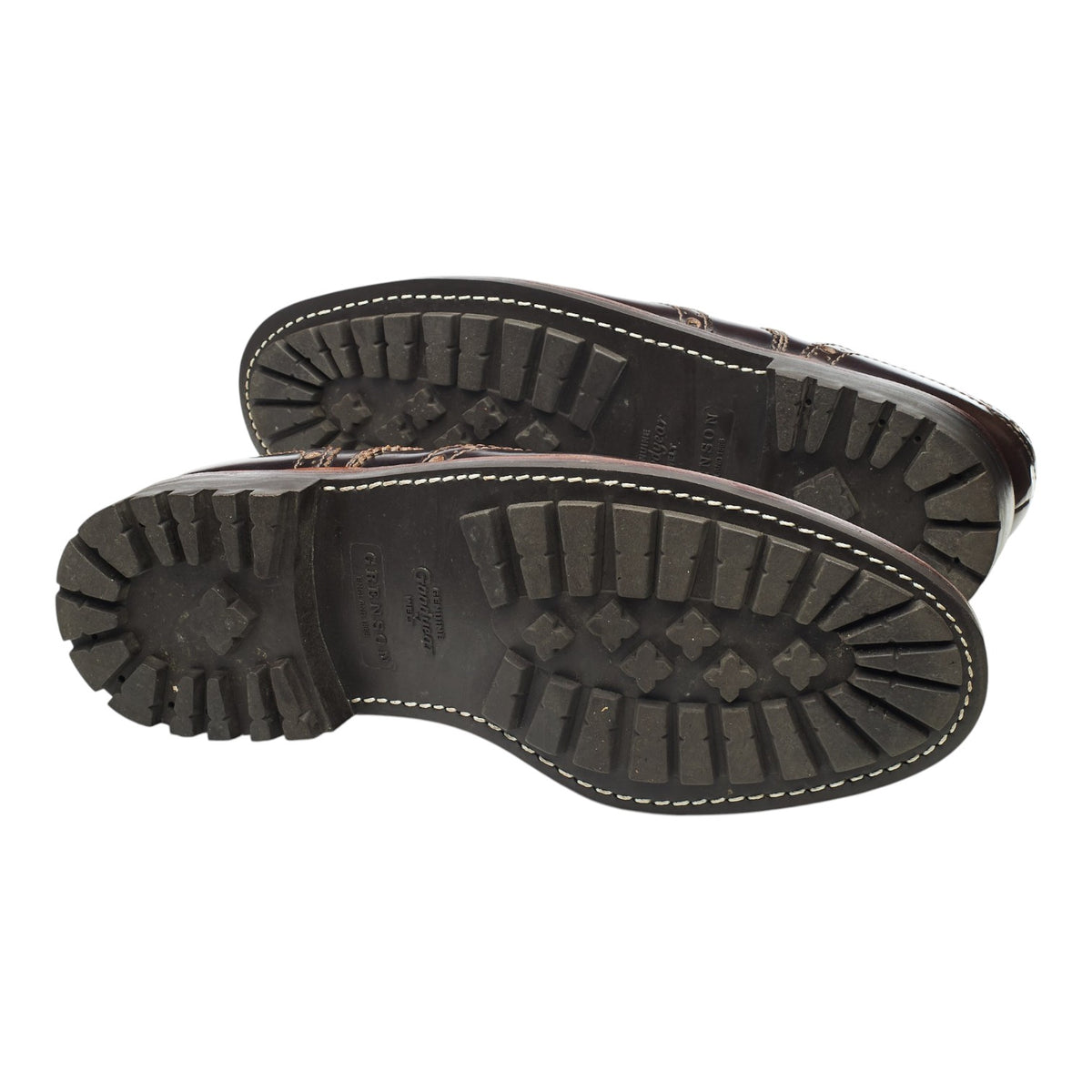 'Archie' Dark Brown Leather Derby Brogues UK 9.5 G