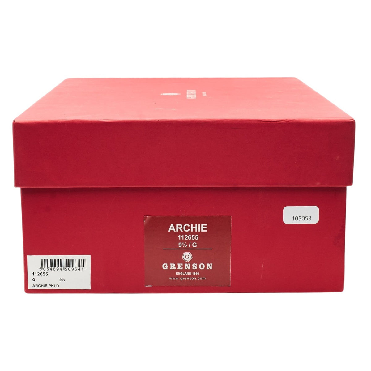 'Archie' Dark Brown Leather Derby Brogues UK 9.5 G