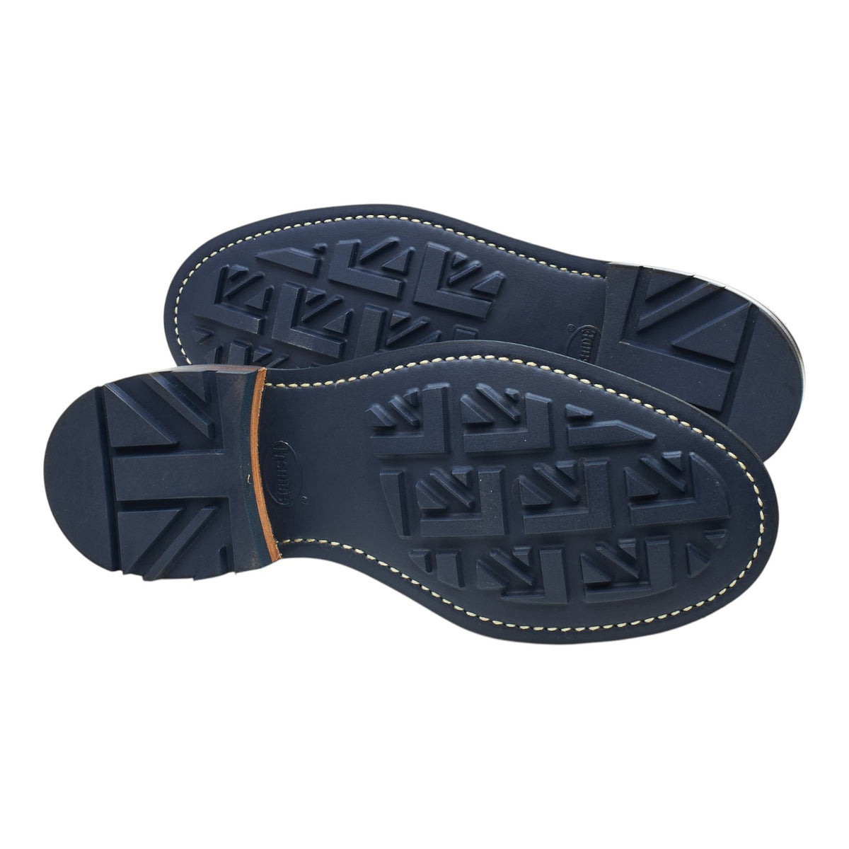 'Teign ll' Navy Blue Grain Leather Derby UK 6.5 F
