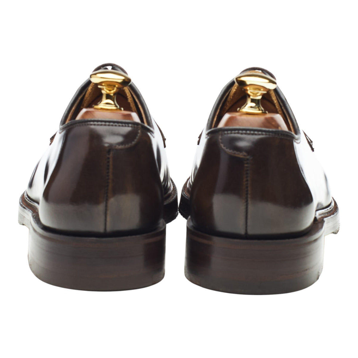 Dark Brown Leather Derby UK 6 F