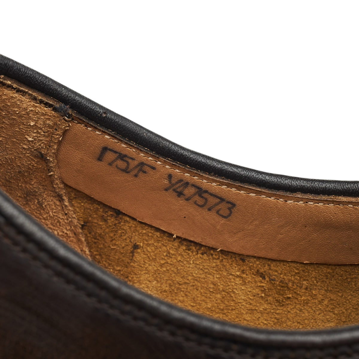 Dark Brown Leather Derby UK 6 F