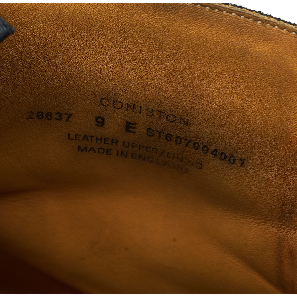 'Coniston' Black Rough-Out Suede Boots UK 9 E