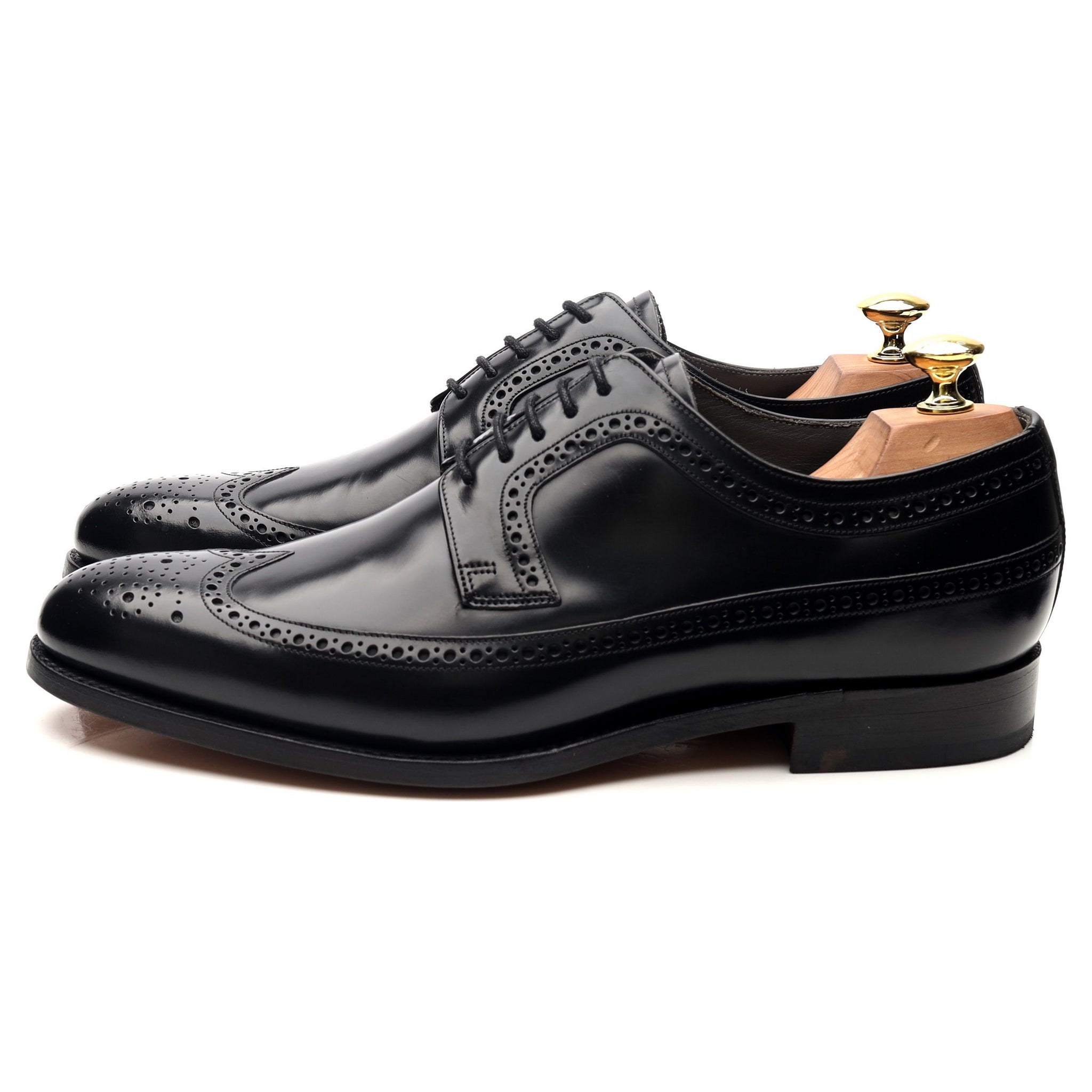 靴 Church's WOODBRIDGE 8.5 CHURCH'S men shoes WOODBRIDGE black calf leather derby plain