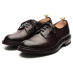 Daniel' Dark Brown Leather Derby UK 7 - Abbot's Shoes